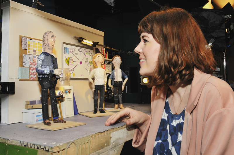Behind the scenes at Aardman