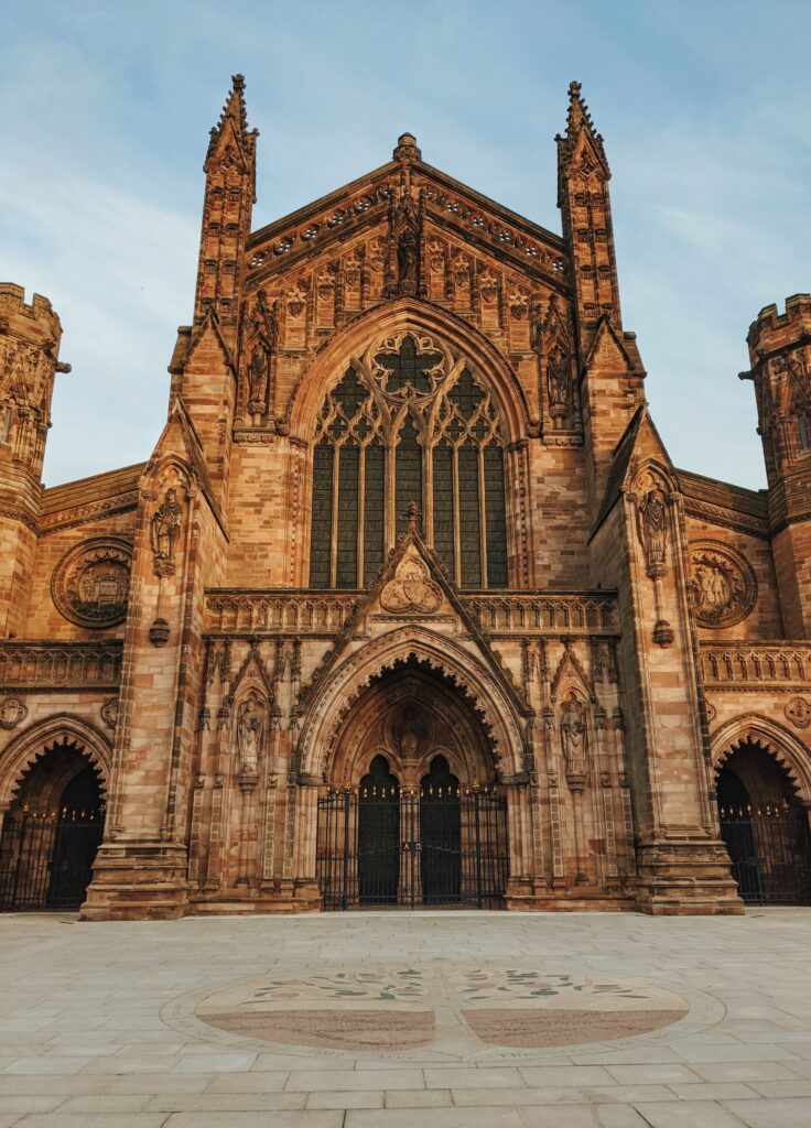 visiting herefordshire cathedral