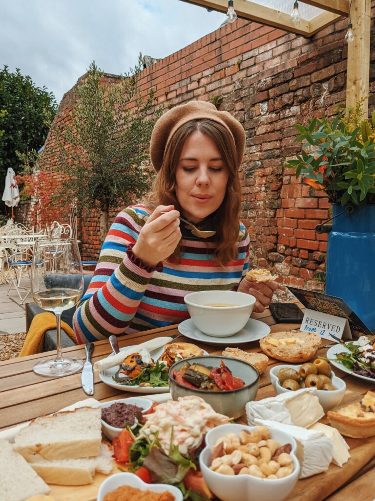 visiting Ledbury , The ledbury cafe