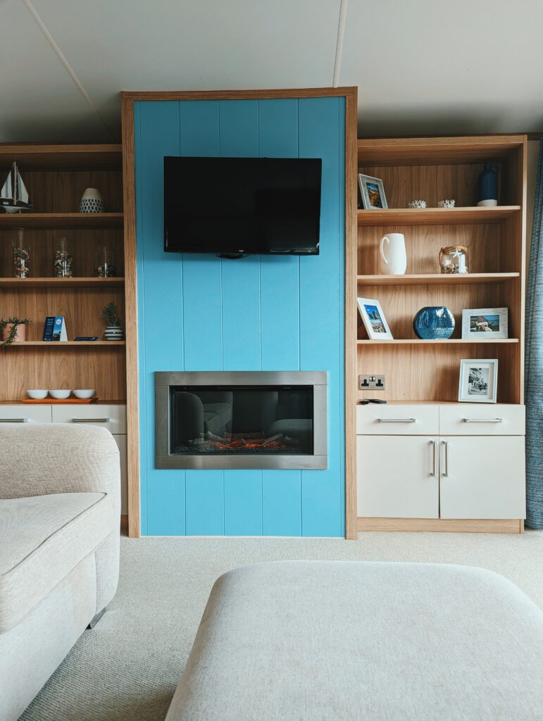 luxery lodge Ladram Bay Devon