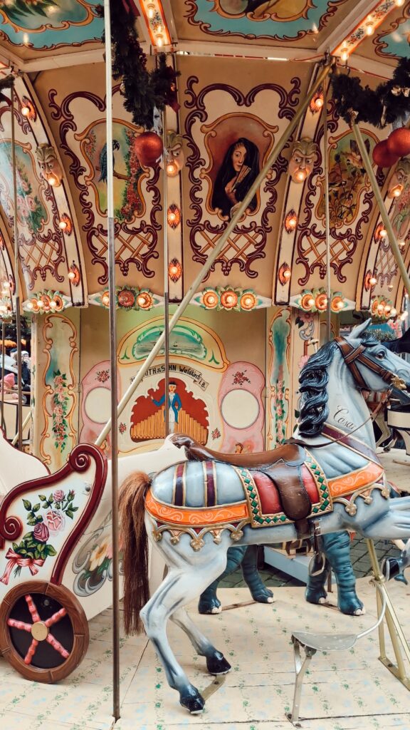 carousel christmas market