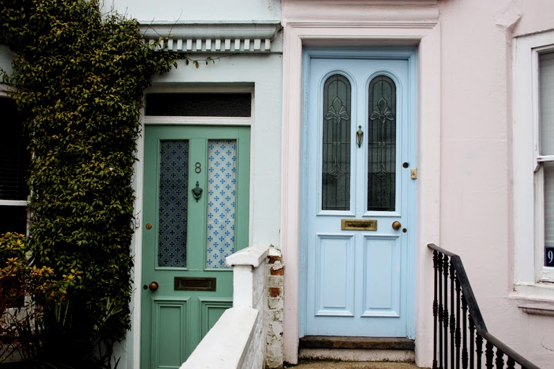 colourful doors