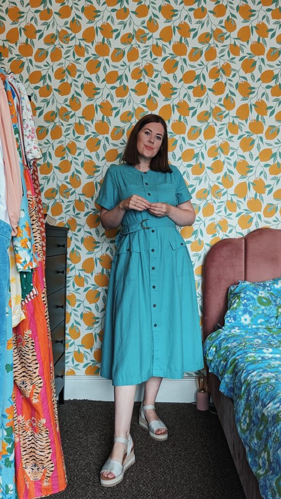 White Stuff Hazel Linen Blend Shirt Dress occasion wear