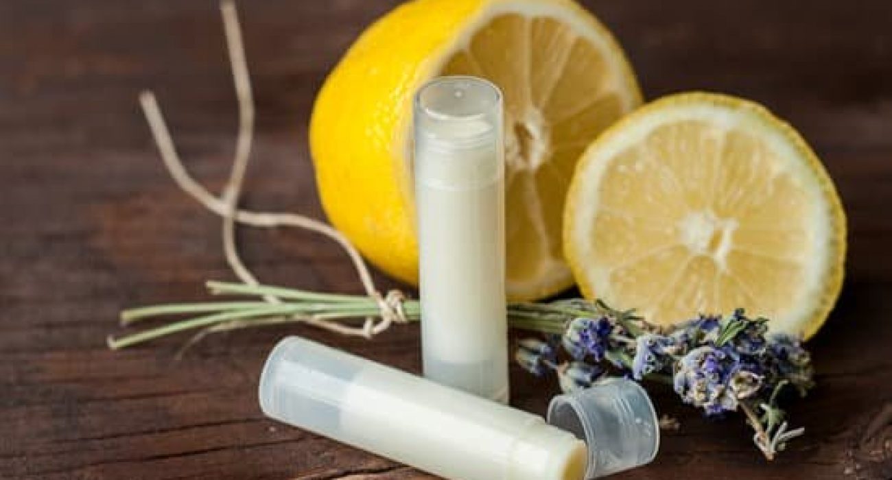 Organic lip balm